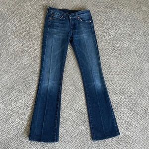 7 for All Mankind bootcut jeans 25